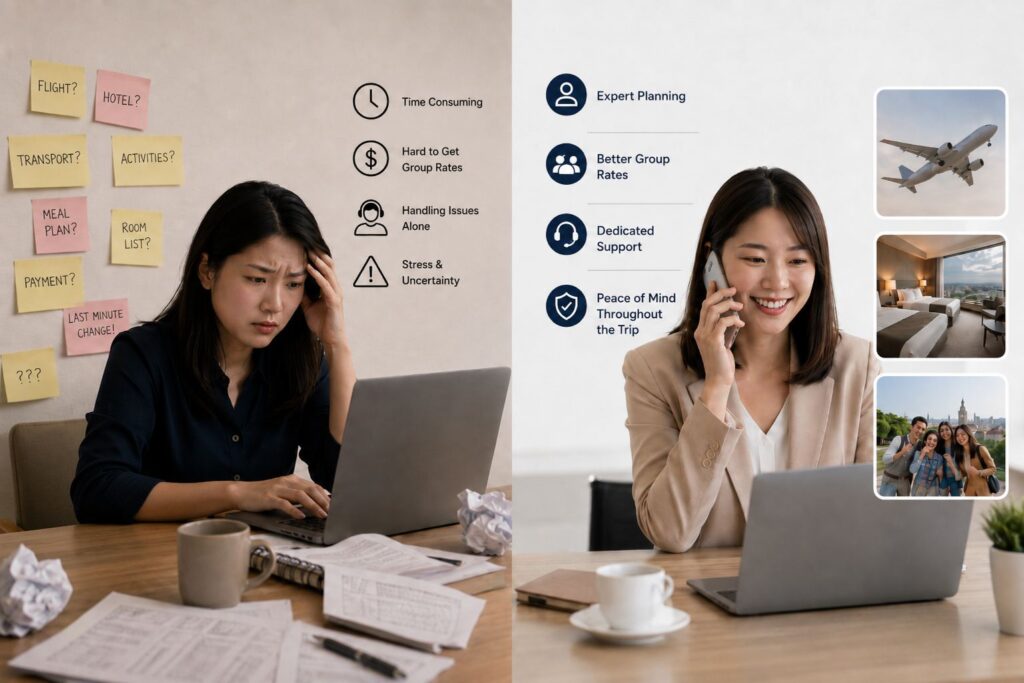Difference between DIY travel planning vs travel agency